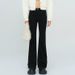 Women's Clothing Phantom Snowflake Flared Jeans Stretch Retro Hot Girl Trousers 24 Winter New_mkmklike.com