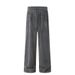 Punk Wasteland Vintage Tie-Dye Dirty Jeans Loose Wide-Leg Straight Long Men's Trendy Brand Casual Elastic Pants_mkmklike.com