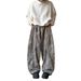 American Washed Leopard Print Wide-leg Tooling Jeans Boys Hiphop Loose Casual Versatile Trendy Pants Ins_mkmklike.com