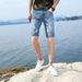 Men's Clothing Summer Sports Pants Washable Terry Casual Shorts Ripped Pants_mkmklike.com