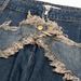 Five-Pointed Star Patch Jeans For Men, Niche Design, Frayed Edges, Distressed Wash, Loose Straight-Leg Pants, High_mkmklike.com