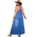 K Elegant Deep V-sleeveless Dress For Women's Clothing_mkmklike.com