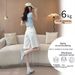 White Denim Shorts for Women High Waisted Slimming A-Line Straight Leg Five Point mid Length Summer 2026 Thin_mkmklike.com