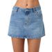 Women's Clothing Slim Casual Stretch Washed Denim Skirt_mkmklike.com
