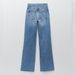 Women's Clothing Versatile Ripped Blue Wide Leg Jeans High Waist Distressed Blue Wide Leg Jeans - Stretch Denim Casual Trousers For Comfort & Style_mkmklike.com