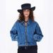 Autumn New Women's Trendy Denim Jacket European And American Street Style Cotton Long Sleeve Turn down Collar_mkmklike.com