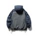 Outerwear 2024 Spring Japanese Retro Outdoor Functional Men's Trendy Color Block Embroidered Hooded Jacket_mkmklike.com