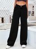 Women's Clothing Jeans High Waist Slim Straight Denim Trousers_mkmklike.com