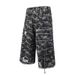 Men's Clothing Fashion Worn Holes Raw Edge Niche Design Camouflage Workwear Shorts Men's Trendy Functional Style Loose Pants_mkmklike.com
