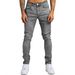 Men's Clothing Men's Slim Fit Skinny Jeans Hip Hop Street Style Versatile Washed Denim For Summer For Formal & Casual_mkmklike.com
