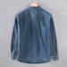 Workwear Long Sleeved Denim Shirt Men's Loose Casual Autumn New Style Shirt Jacket Trendy Men_mkmklike.com