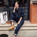 Hong Kong Style INS Workwear Denim For Women 2023 Spring And Autumn New Casual High-End Two-Piece Set_mkmklike.com