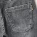 Large Size Men's Clothing Spring And Summer Holes, Gray Jeans, Men's Trendy Brand, Slim-fitting Thin Denim Trousers, Men's Foreign Trade Men's_mkmklike.com