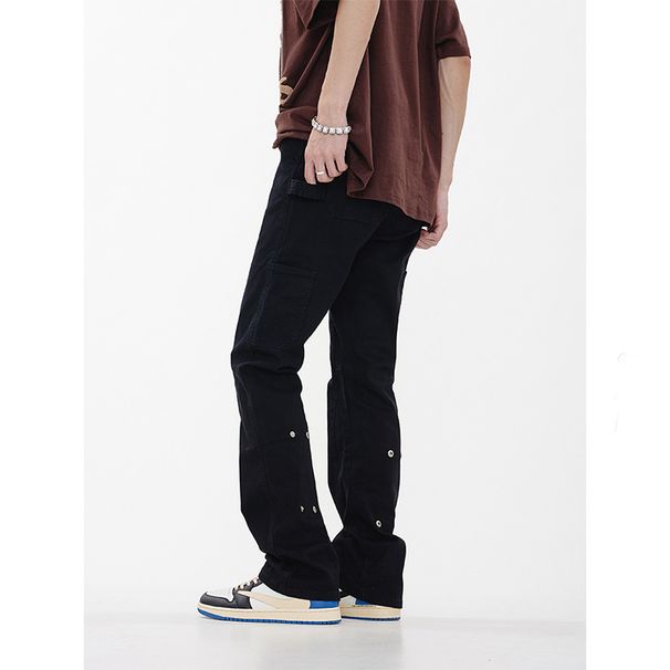 Nordmann European American High Street Vibe Style Jeans Men's Straight Loose New Spring Autumn Trendy Brand Tall And Slim_mkmklike.com
