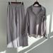 Cross-border Women's 2-Piece Vintage Plus Size 2025 Cotton Linen Shirt Set High-Waisted Loose Pants_mkmklike.com