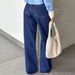 Women's Clothing Women's Retro Minimalist High-Waisted Slimming Straight Leg Casual Jeans No Belt For Formal & Casual For Women_mkmklike.com