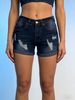 European American Cro-border Direct Ource Factory Ummer New Caual And Tylih Women' Denim Hort With Cuffed_mkmklike.com