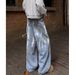 American Tyle Painted Graffiti Jean For Men And Women, High Waited Traight Wide Leg Pant, 2025 New Caual Work_mkmklike.com