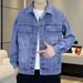 High-End Denim Men 2025 New Spring Autumn Winter Trendy Brand Handsome Loose Turn-Down Collar Casual Jacket Men's Style_mkmklike.com