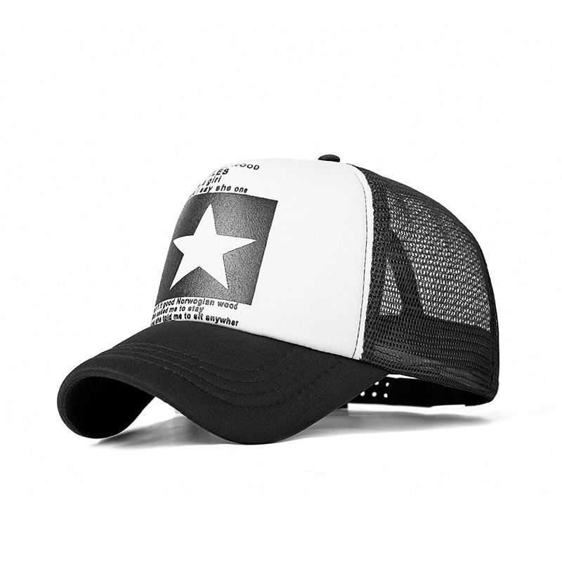Fashion Cotton Cap Baseball Snapback Mesh Hats Hip Hop Caps Cool Men Caps Female Outdoor Casual Sun Hat_mkmklike.com