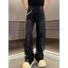 Luxury Men's Fashion Brand New Autumn Casual Jeans With Heavy Craftsmanship, Chain Thread, Wide Leg, Slimming_mkmklike.com