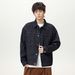 Northfold Vintage Raw Topstitch Design Men's Denim Jacket Autumn Loose Fit Trendy Brand Casual Double Pocket Workwear Coat_mkmklike.com