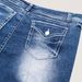 New Women's Denim Thick Thread Embroidered Ripped Slim Elastic Shorts Fashionable And Versatile_mkmklike.com
