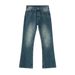 Denim Straight Micro-horn Jeans Men_mkmklike.com