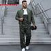 HME Men's Camouflage Jumpsuit High Street Trend Jeans Overalls European American Style Cross Border TEMU SHEIN_mkmklike.com