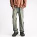 Nordmann European And American Zipper Button Jeans For Men, Ins Trendy Brand, Unique Design, High Slim Fit, Street Style Pants_mkmklike.com