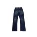 Women's High-Waisted Flared Jeans Vintage Washed Denim Pants Straight Leg Cleanfit Styling Cotton Comfort Sizes S M L XL_mkmklike.com