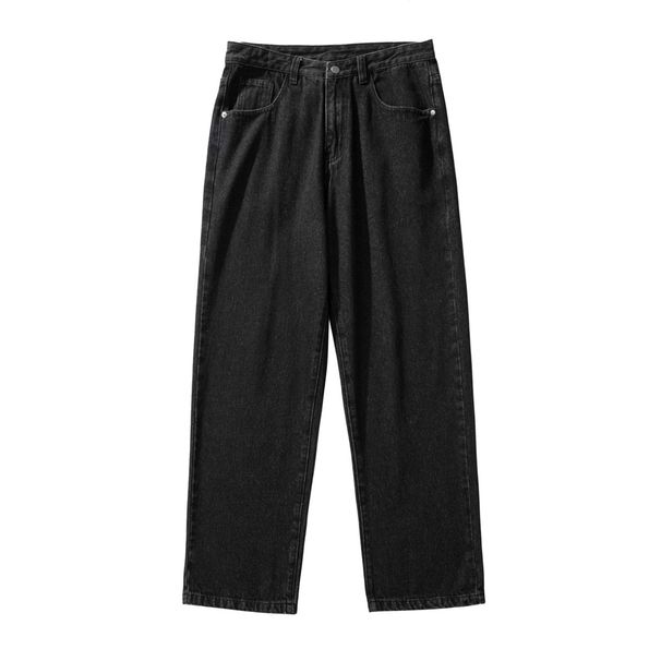 Men's Vintage Streetwear Jeans – Relaxed Straight Fit High Waisted Denim Pants (S-XXL)_mkmklike.com