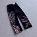 European And American Cross-border Popular Vintage Harajuku Embroidered Plum Blossom Pure Cotton Washed Denim Jeans,_mkmklike.com