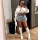 Women's Clothing Women's High-Waisted Denim Shorts Style Hand Brushed Street Fashion For Formal & Casual For Women_mkmklike.com