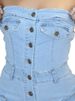 K New Denim Overalls With A Strapless Stretch Bodysuit;_mkmklike.com