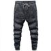 Large Size Men's Elastic Waist Tights Men's Loose Elastic Sports Jeans Men's Fattened Plus Size Jeans_mkmklike.com