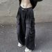 Tooling Jeans Men's High Street American Style Gradual Change Pants Autumn Tide Brand Washed Multi-pocket Straight Pants_mkmklike.com