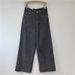Retro, Youthful, Fashionable Ins-style Striped Jeans, 2024 New Trendy Design, Casual Wide-leg Long Pants For Women_mkmklike.com