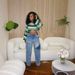 Trendy Detachable Button-Fly High Waist Straight Leg Jeans For Women – Patchwork Design, Comfortable & Stylish_mkmklike.com