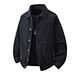 Men's Clothing Loose Fit Slim Denim Jacket For Men Basic Simple Solid Color All Match Tops Douyin Autumn Thick Men's Jacket_mkmklike.com