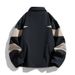 2026 New Spring Men's Casual Sports Suit Stand-up Collar Cardigan Long Sleeve Windproof Jacket Manufacturer Wholesale_mkmklike.com