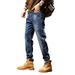 New Versatile Jeans Men's Autumn Slim-fit Elastic Large-size Jeans Men's Fat And Thin Xintang Jeans_mkmklike.com