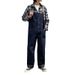Pure Vintage American Style Distressed Deck Workwear Overalls Men's Summer Washed Straight Jeans Trendy Brand_mkmklike.com