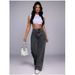 High Waisted Straight Leg Jeans For Women Loose Casual Plus Size Sweet And Spicy Style Clothing Denim_mkmklike.com