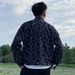 Loom Spring Autumn Paisley Denim Jacket For Men, European And American Street Style, Plus Size Workwear Jacket, Korean Trendy_mkmklike.com