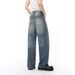 Men's Clothing Men's Vintage Washed Denim Jeans - Classic Straight Leg Loose Fit Casual Pants For Everyday Wear_mkmklike.com