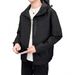 New Spring And Autumn Jacket For Men, Waterproof Outdoor Hiking Jacket, Unisex Casual Loose Hooded Couple's Coat_mkmklike.com