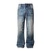 Men's Streetwear Jeans | Vintage-Inspired Straight Fit Denim Pants | Lightweight & Relaxed For Casual & Urban Style_mkmklike.com