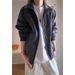 Cleanfit Deconstructed Stand-up Collar Bomber For Men, American Style Short Baseball With A Structured Shoulder_mkmklike.com