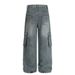 Unique Design Patch Embroidery Cargo Jeans Men's Punk Vintage Washed Loose Straight Long Pants_mkmklike.com